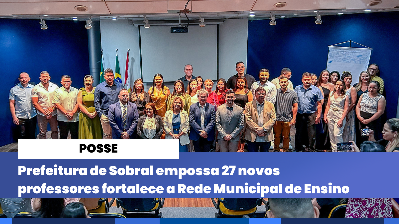 Prefeitura de Sobral empossa 27 novos professores fortalece a Rede Municipal ...